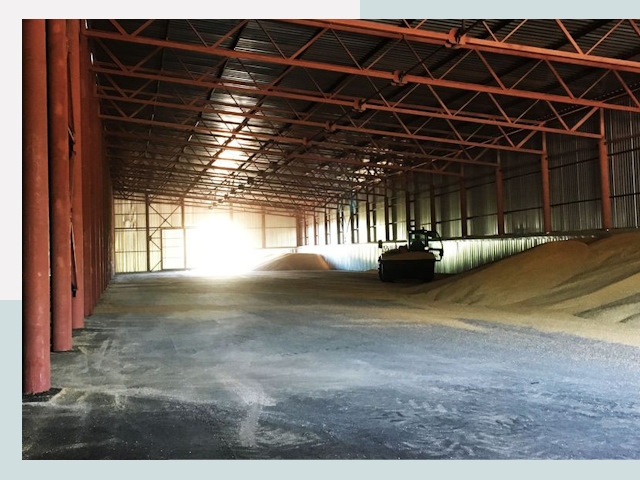 Строительство зернохранилищ в Невинномысске