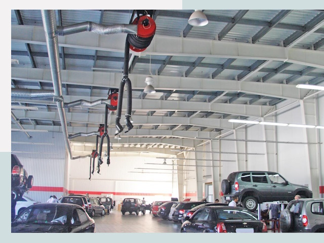 Строительство автосалонов из металлоконструкций от 614 руб.