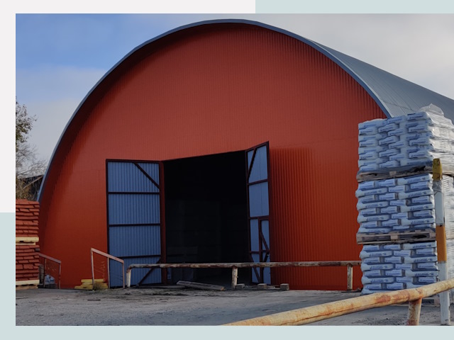 Полукруглые ангары по цене от 614 руб. в Невинномысск