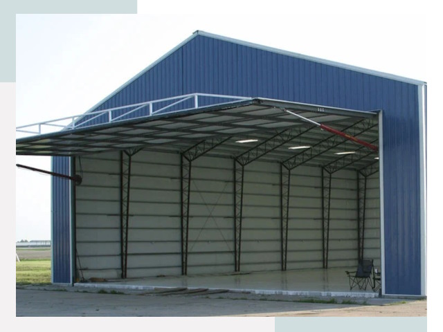 Прямо стенные ангары в Невинномысске