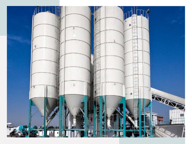 Строительство цементных силосов в Невинномысске
