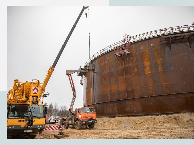 Монтаж резервуаров в Невинномысске от 614 руб. за м³