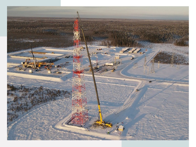 Мачты связи в Невинномысске