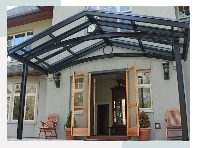 Козырьки металлические в Невинномысске