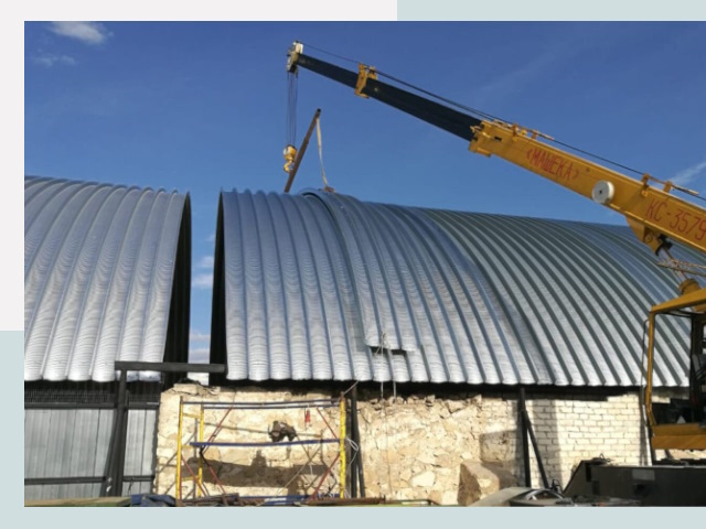 Реконструкция ангаров в Невинномысске от 614 руб.