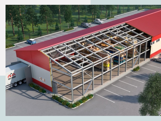 Проектирование ангаров в Невинномысске от 614 руб.